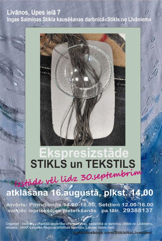 Ekspresizstāde STIKLS un TEKSTILS