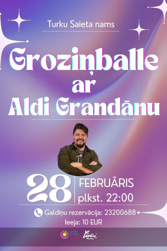 Groziņballe ar Aldi Grandānu