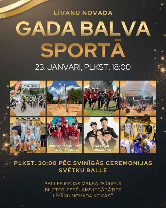 Līvānu novada gada balva sportā 2025