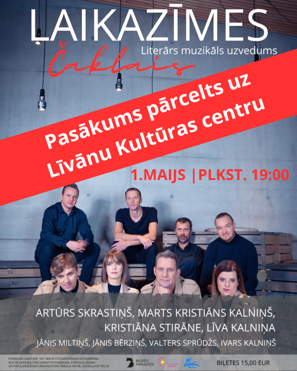 Laikazīmes. Māris Čaklais
