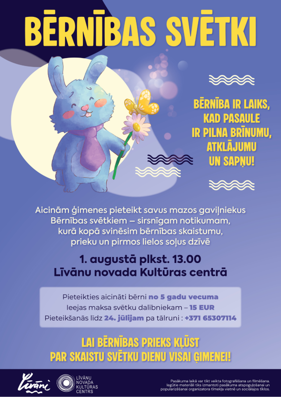BĒRNĪBAS SVĒTKI LĪVĀNOS