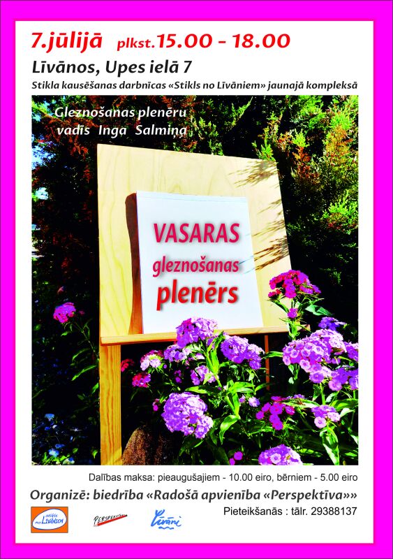 Vasaras gleznošanas plenērs
