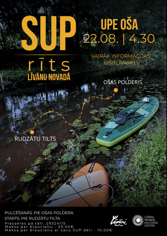 SUP rīts Līvānu novadā