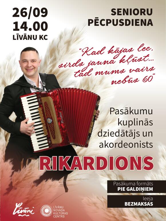 SENIORU PĒCPUSDIENA LĪVĀNOS