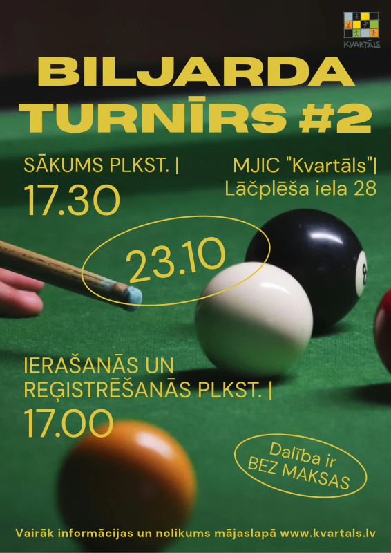 BILJARDA TURNĪRS