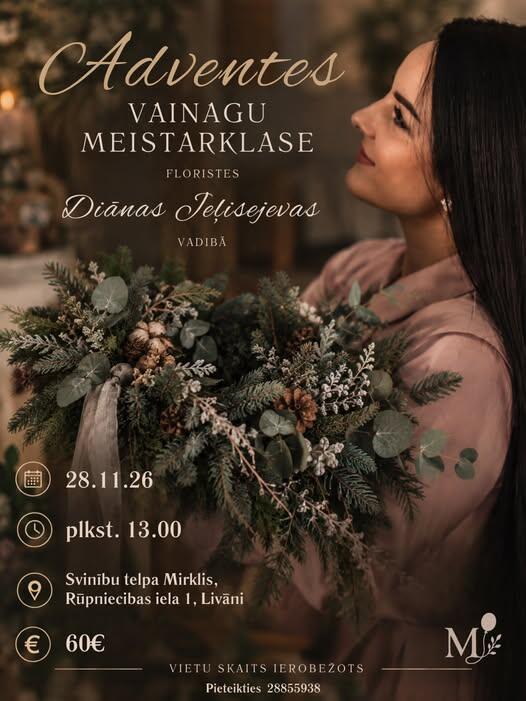 ADVENTES VAINAGU MEISTARKLASE 
