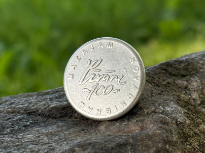 Par godu Līvānu simtgadei izkalta īpaša jubilejas monēta